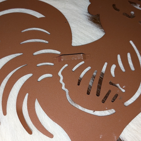 🆕 Metal Farmhouse Chicken Wall Art - Picture 3 of 5